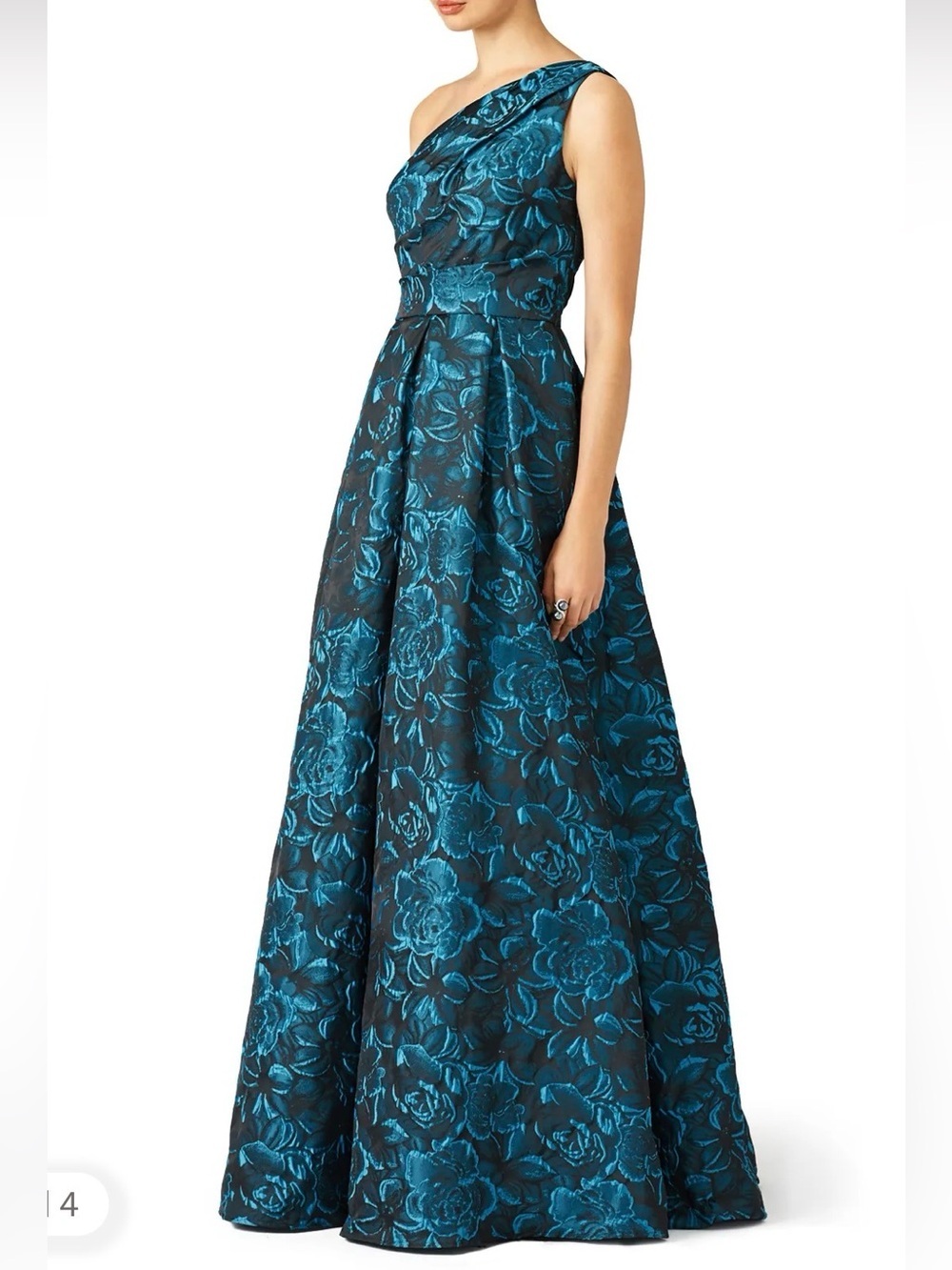Slate & Willow Blue Simonetta Gown size 14. - Picture 5 of 14